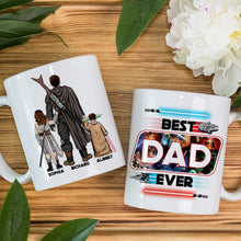 Load image into Gallery viewer, Personalized Best Dad Ever Mug - Star Wars Inspired Father&#39;s Day Gift Coffee Mug PopCulturePrints
