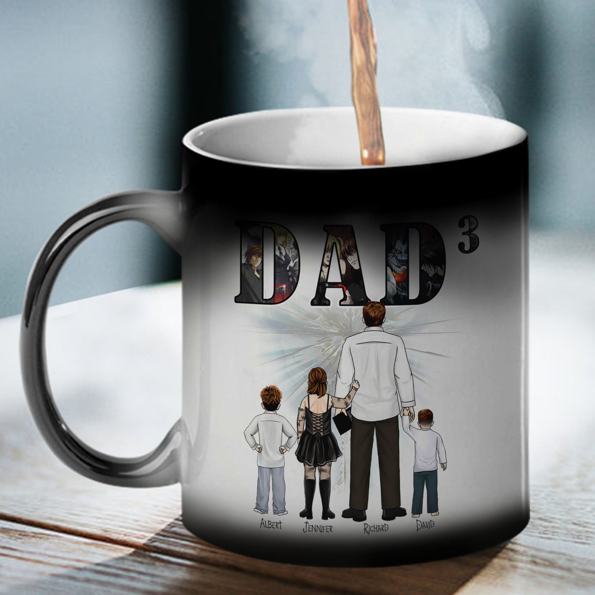 Personalized Magic Mug for Dad - Unique Father's Day Gift