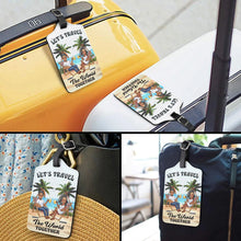 Load image into Gallery viewer, Travel Partners For Life - Personalized Luggage Tag Luggage Tag PopCulturePrints
