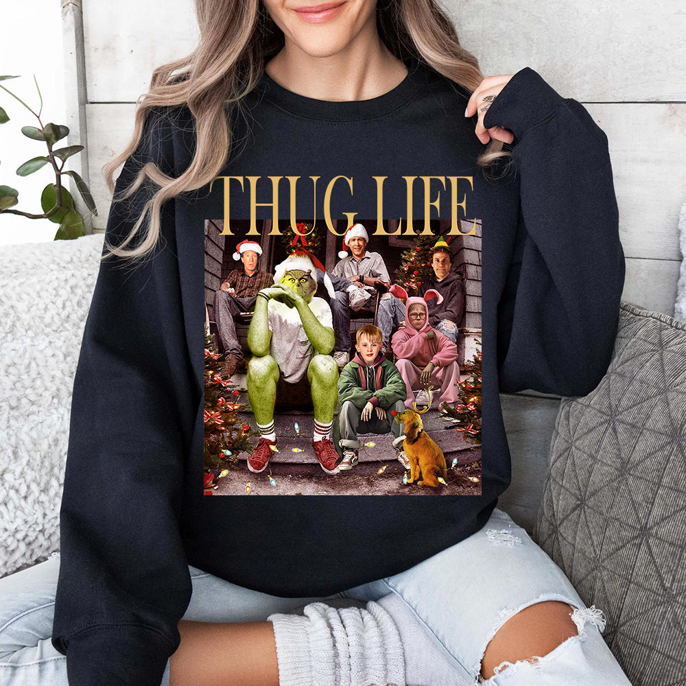 Christmas Movie Lover Sweatshirt: Cult Classic Design Shirts PopCulturePrints