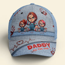 Load image into Gallery viewer, Personalized Classic Cap for Dad - Horror Movie Theme
