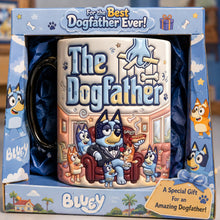 Load image into Gallery viewer, For the Best Dogfather Ever! - Cozy Puppy Dad Magic Coffee Mug - Personalized Gifts for Dads Coffee Mug PopCulturePrints
