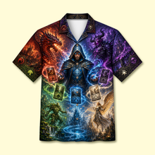 Load image into Gallery viewer, Unleash Your Inner Hero - Fantasy Warrior Hawaiian Shirt - Personalized Gift for Fantasy Lovers
