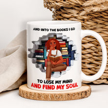 Load image into Gallery viewer, Personalized Book Lover Coffee Mug – Perfect Gift for Readers Coffee Mug PopCulturePrints
