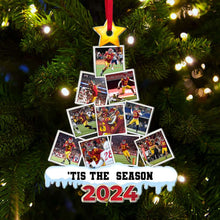 Load image into Gallery viewer, Personalized Christmas Ornament for American Football Enthusiasts Ornament PopCulturePrints
