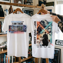 Load image into Gallery viewer, "I Am Their Father" - Best Dad Ever 2D Shirt - Personalized Gift for Dads and Grandpas Shirts PopCulturePrints
