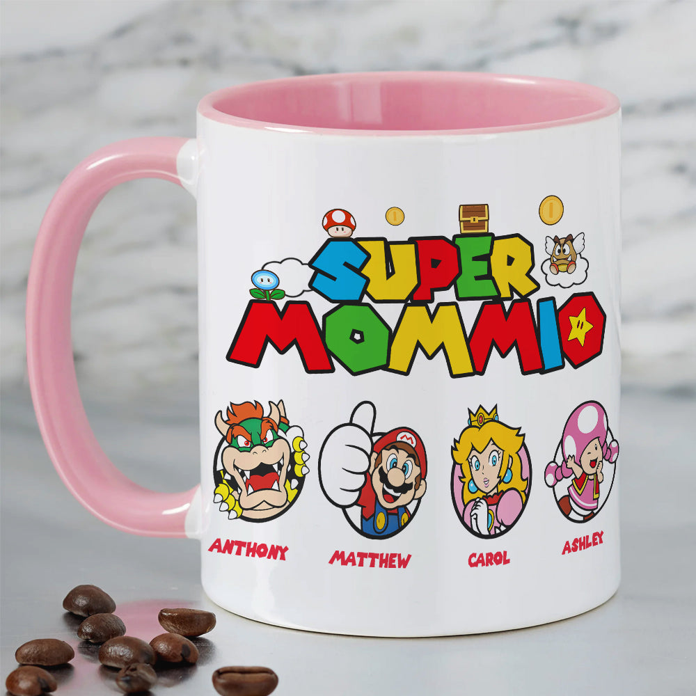 Super Mom Personalized Coffee Mug for Mother's Day Coffee Mug PopCulturePrints