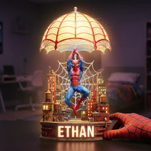 Load image into Gallery viewer, "Swing into Adventure!" - Legend Hero Light Box - Personalized Gift for Fans
