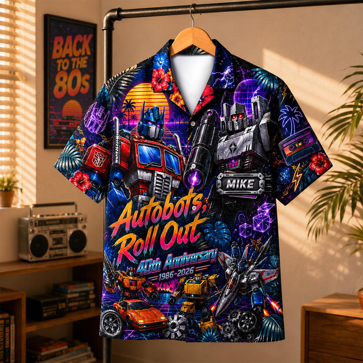 40th Aniversary Hawaiian Shirt - Personalized Gifts 03hadh010726 Hawaiian Shirts PopCulturePrints