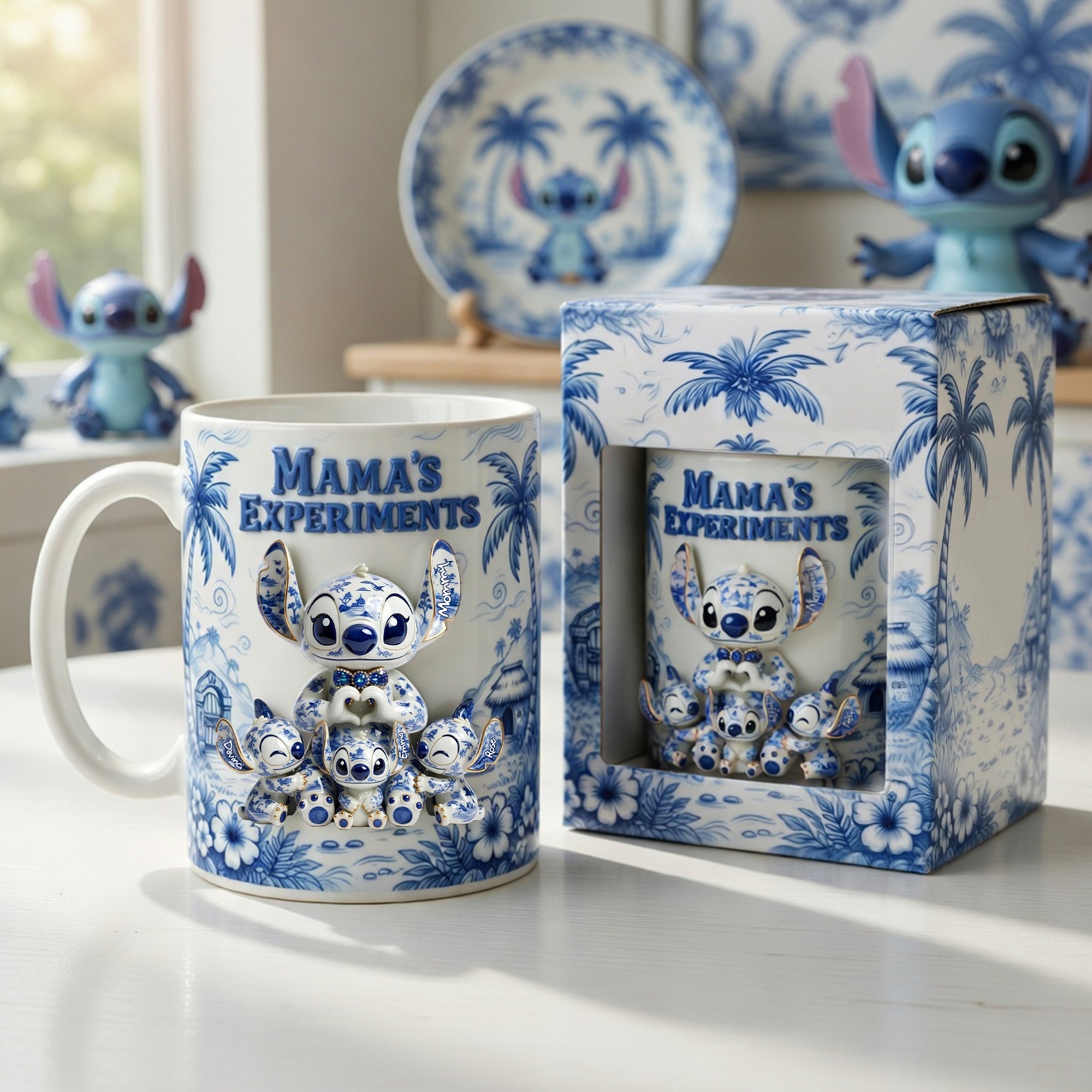 “Mama's Experiments” - Unique Personalized Coffee Mug for Moms Coffee Mug PopCulturePrints