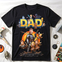 Load image into Gallery viewer, The Greatest Warrior Dad Shirt - Personalized Gift for Dads Who Love Adventure
