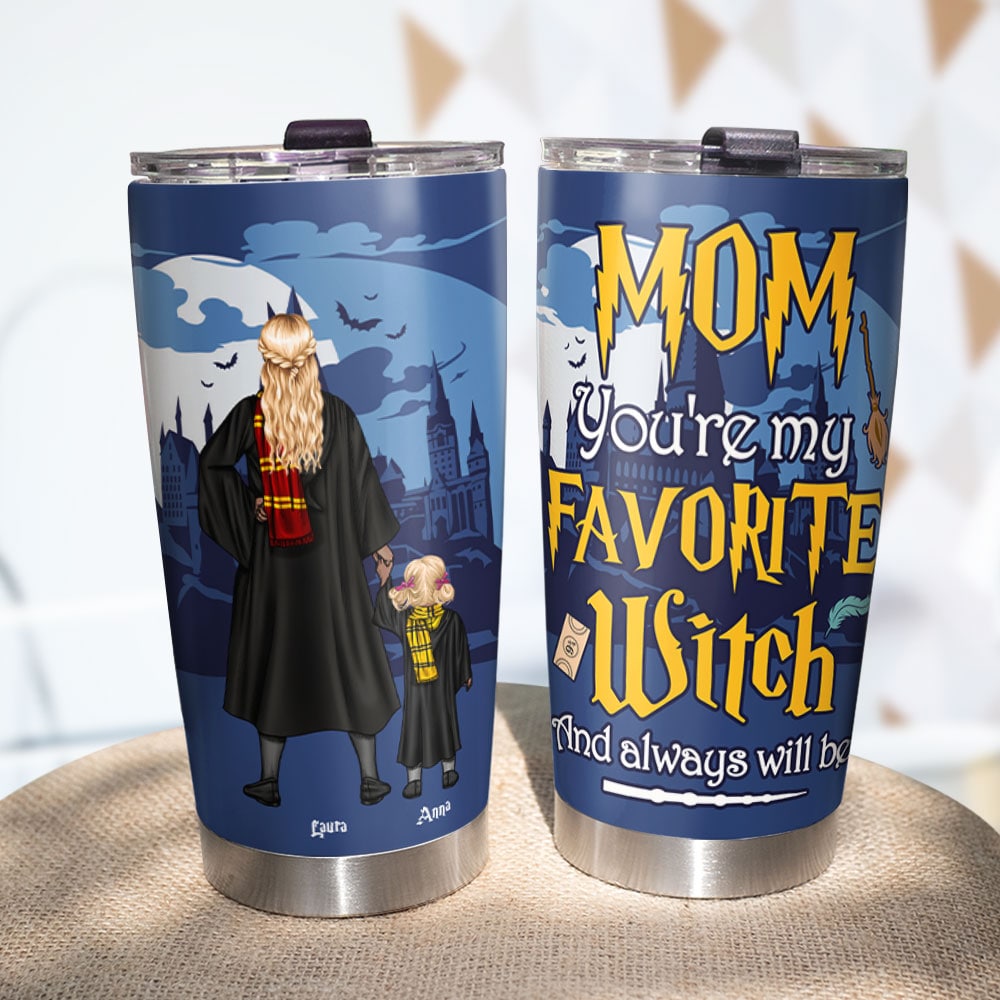 Personalized Witch Mom Tumbler - Harry Potter Inspired