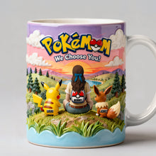 Load image into Gallery viewer, "Mommy, We Choose You!" - Personalized Coffee Mug for Pokémon Moms Coffee Mug PopCulturePrints
