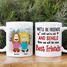 Load image into Gallery viewer, Personalized Best Friends Forever Coffee Mug Coffee Mug PopCulturePrints
