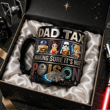 Load image into Gallery viewer, Dad Tax Magic Coffee Mug - Customized Gifts for Dad and Grandpa Coffee Mug PopCulturePrints
