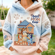 Load image into Gallery viewer, Best Mom Ever - Personalized Comfort Shirt for Mom AOP Products PopCulturePrints
