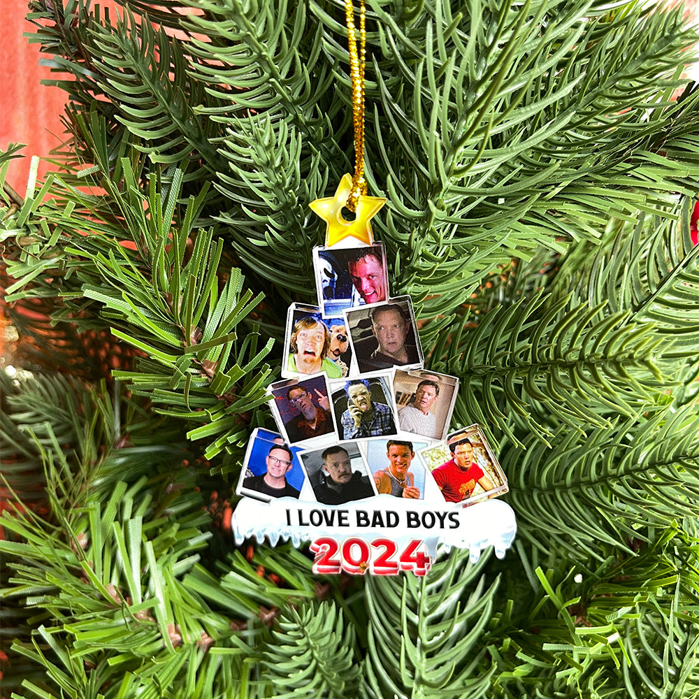 Personalized Christmas Ornament - 2024 Bad Boys Fan Gift Ornament PopCulturePrints