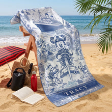 Load image into Gallery viewer, Fun Cruise Trip Beach Towel, Personalized Gifts For Cruising Lovers 04qhlu180726 Beach Towel PopCulturePrints
