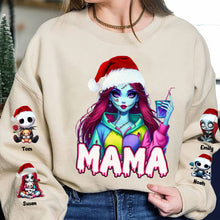 Load image into Gallery viewer, Personalized Christmas Mom Shirt with Quirky Pop Culture Design
