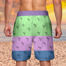 Load image into Gallery viewer, Grandpa's Favorite Beach - Personalized Unisex Beach Shorts Beach Short PopCulturePrints
