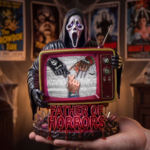 “Celebrate the Fear!” – Dark Horror Dad Light Box - Personalized Gift for Dads, Grandpas & Horror Lovers Light Box PopCulturePrints