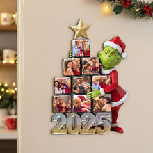 Load image into Gallery viewer, Celebrate Togetherness: Customizable Green Monster Family Fridge Magnet - Perfect Gift for Loved Ones Fridge Magnet PopCulturePrints
