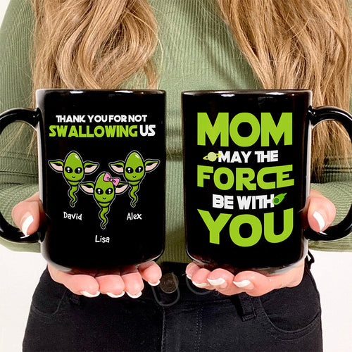 Personalized Alien-Themed Family Mug Set Coffee Mug PopCulturePrints