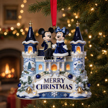 Load image into Gallery viewer, Merry Christmas with Love - Personalized Ornament for Couples
