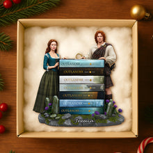 Load image into Gallery viewer, Travel Through Time Keepsake - Personalized Outlander Ornament for Fans Ornament PopCulturePrints
