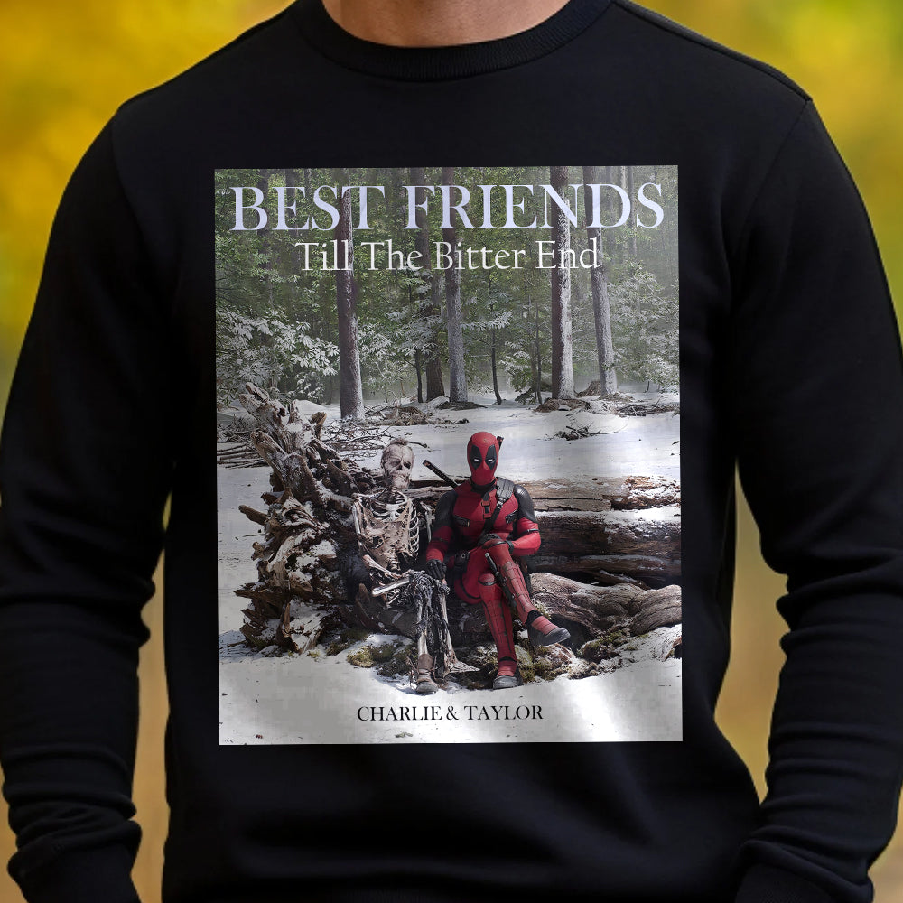 Best Friends Till The Bitter End Personalized Graphic Tee