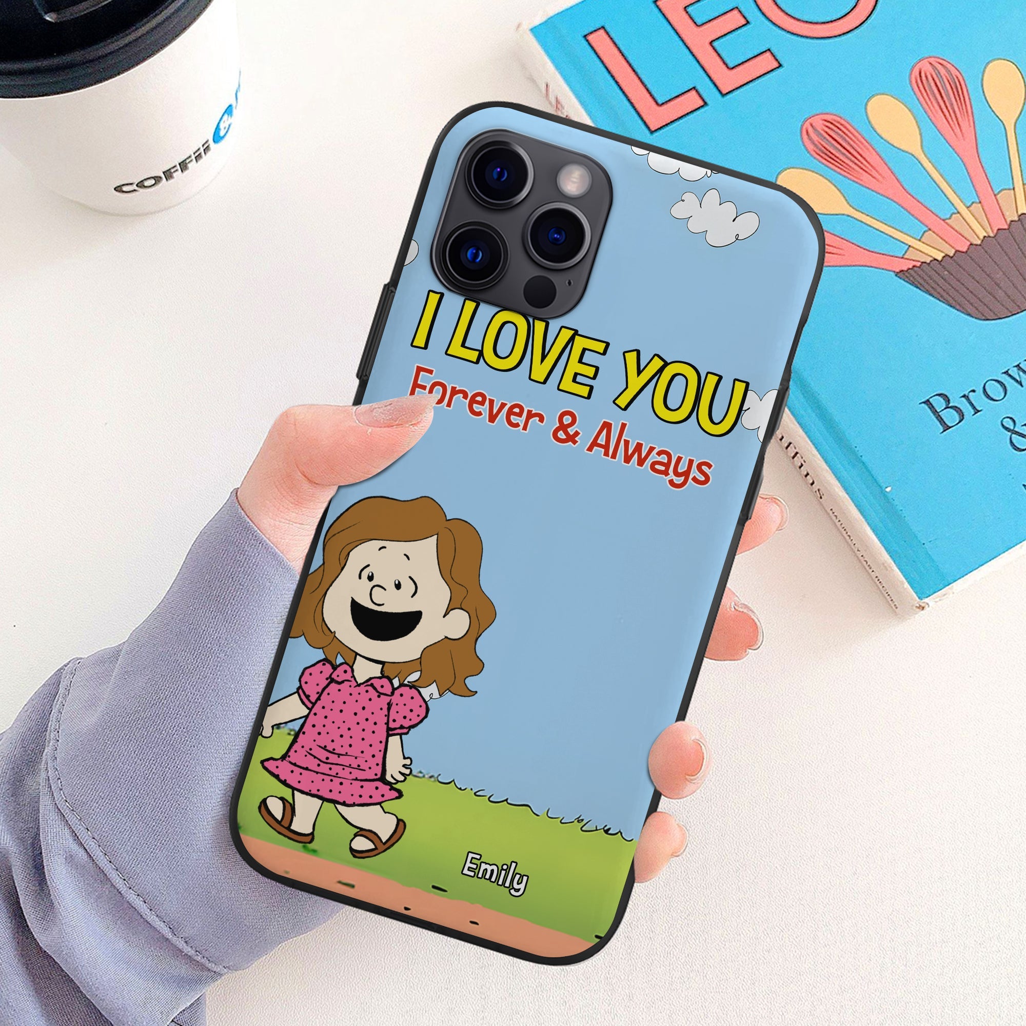 Personalized 'Missing Piece' Phone Case for Couples - Forever & Always