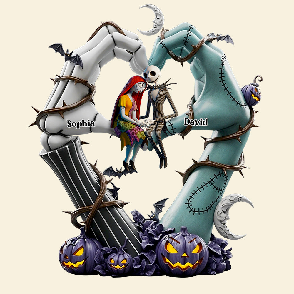 Forever Heart Acrylic Plaque - Personalized Couple Gift for Special Occasions Shaped Plaques PopCulturePrints