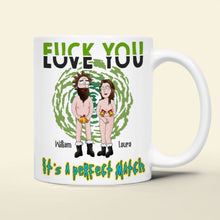 Load image into Gallery viewer, Funny Personalized Couple Coffee Mug | Perfect Match Gift for Valentine&#39;s Day Gifts Coffee Mug PopCulturePrints
