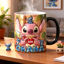 Load image into Gallery viewer, Mama Love - A Magical Personalized Mug for Mom Coffee Mug PopCulturePrints

