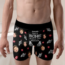 Load image into Gallery viewer, Personalized Blooming Together Poster for Older Couples Boxer Briefs PopCulturePrints
