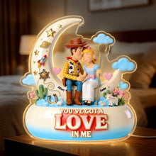 Load image into Gallery viewer, You've Got a Love in Me - Personalized Eternal Affection Light Box for Couples
