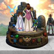 Load image into Gallery viewer, “Adventure Awaits: A Personal Touch for Mom” – Personalized Acrylic Plaque Gift for Mom Shaped Plaques PopCulturePrints
