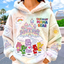 Load image into Gallery viewer, "Spread Love with Every Stitch" - Personalized Rainbow Of Happiness Hoodie - Gift for Mom, Grandma, and Special Women AOP Products PopCulturePrints
