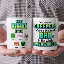 Load image into Gallery viewer, Personalized &#39;Best Dad Ever&#39; Gaming Mug Coffee Mug PopCulturePrints
