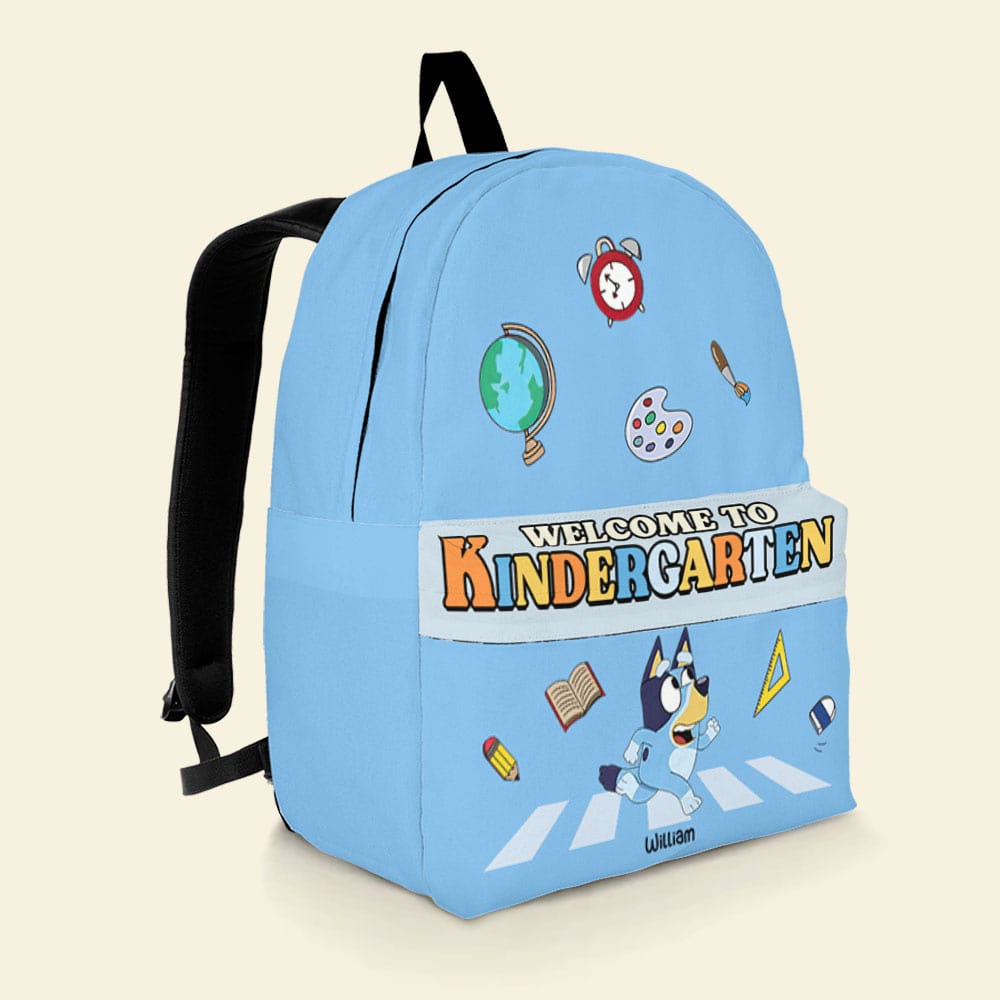 Personalized Kindergarten Welcome Backpack