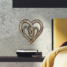 Load image into Gallery viewer, Personalized Forever Love Wood Sign for Couples Wood Sign PopCulturePrints
