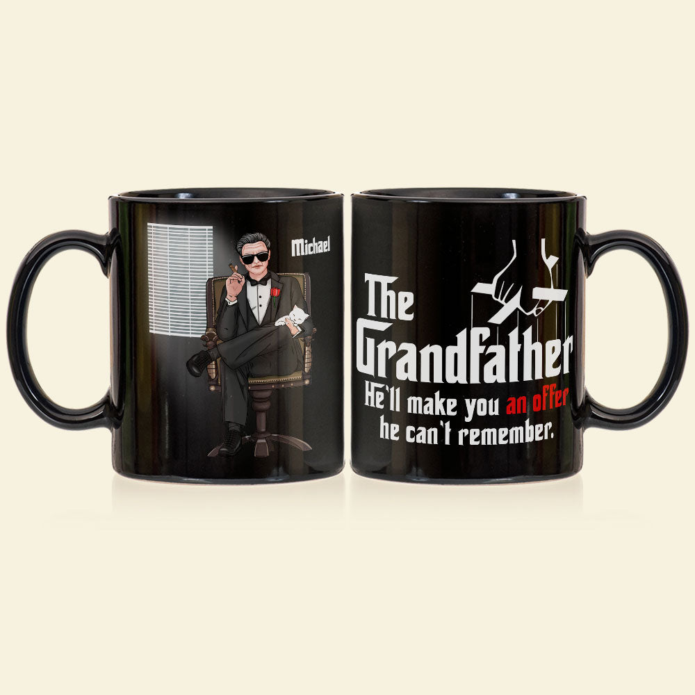 The Grandfather Personalized Coffee Mug - Funny Gift for Movie Lovers Coffee Mug PopCulturePrints
