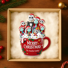 Load image into Gallery viewer, Merry Christmas Family Ornament - Personalized Gift for Family &amp; Friends Ornament PopCulturePrints
