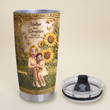 Load image into Gallery viewer, Forever Linked Mom &amp; Daughter Tumbler - A Personalized Gift for Moms and Daughters Tumbler Cup PopCulturePrints
