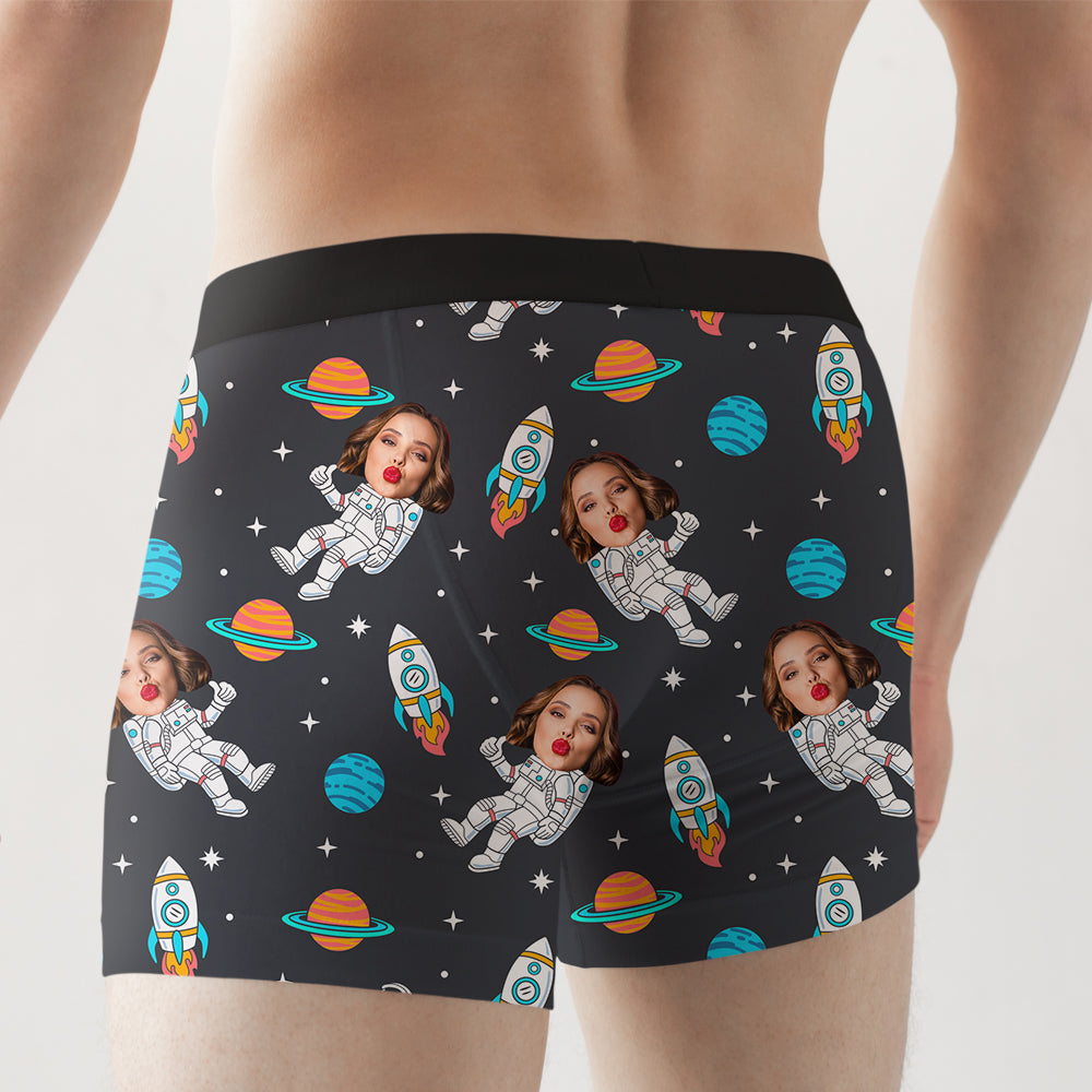 Personalized Funny Men's Boxers - Best Dick in the Galaxy Boxer Briefs PopCulturePrints