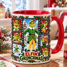 Load image into Gallery viewer, Naughty Pose Christmas Coffee Mug - Personalized Christmas Gifts 04PALU141026 Coffee Mug PopCulturePrints
