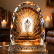 Load image into Gallery viewer, He is Risen - Personalized Acrylic Light Box for Easter Light Box PopCulturePrints
