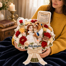 Load image into Gallery viewer, Happily Married Couple Pillow - A Personalized Touch to Celebrate Love
