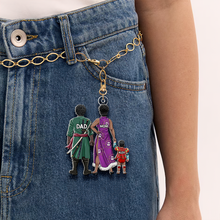 Load image into Gallery viewer, “Family is Everything” - Personalized Keychain for Loved Ones Keychains PopCulturePrints
