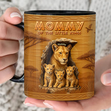 Load image into Gallery viewer, &quot;Best Mom in the Pride Lands&quot; - Personalized Lion Mom Coffee Mug - Gift for Mom, Grandma, and Special Occasion Coffee Mug PopCulturePrints
